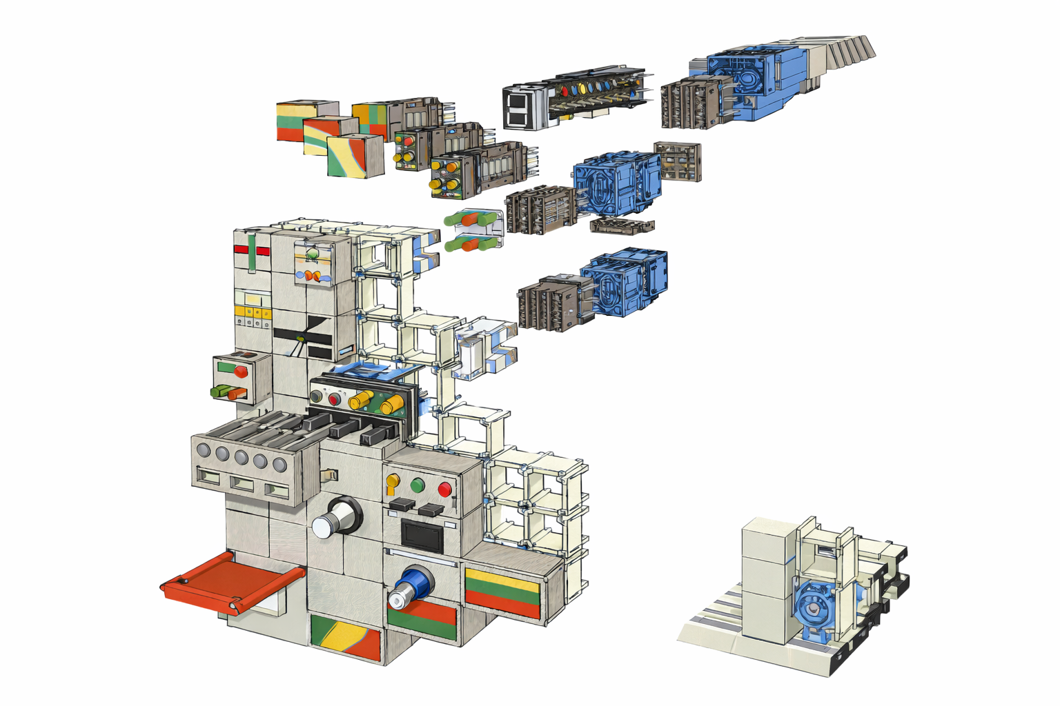 OEM-independent mosaic panel platforms