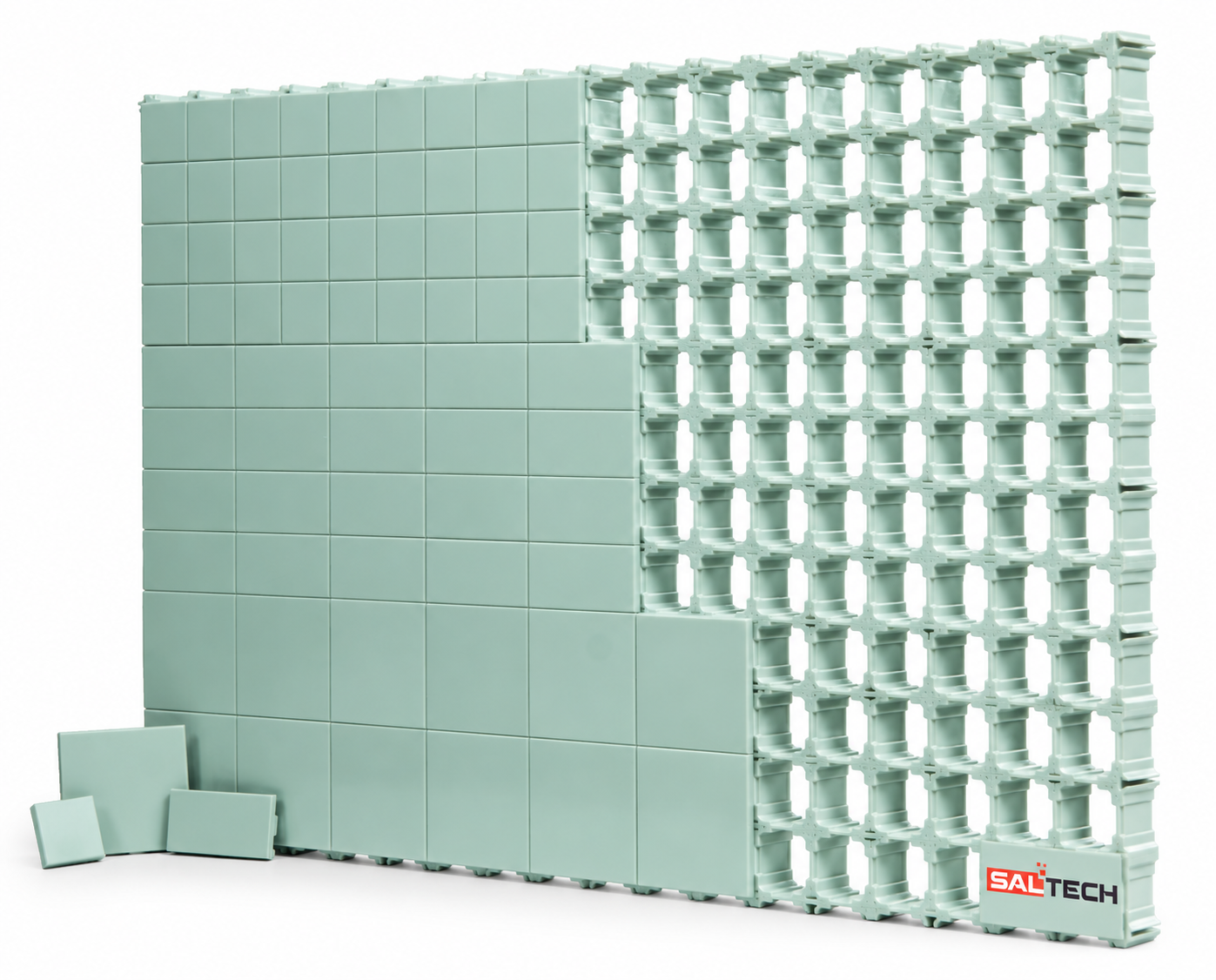 Plastic Grid Mosaic Panels